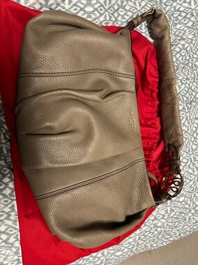 Lancel Paris Premier Flirt Hobo bag in genuine pebbled leather